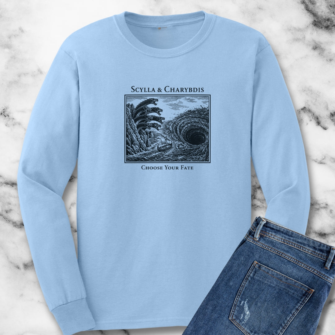 Scylla Charybdis Choose Your Fate Long Sleeve Tee