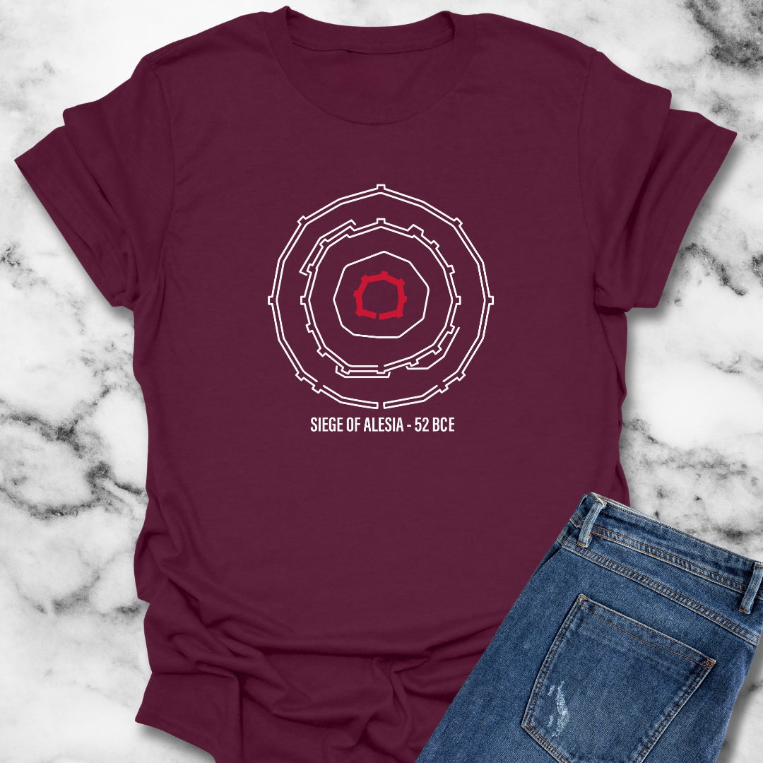 Siege of Alesia Schematic T-Shirt