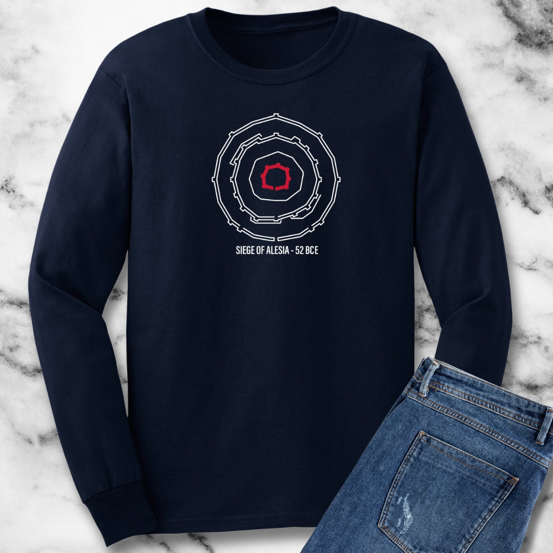 Siege of Alesia Schematic Long Sleeve