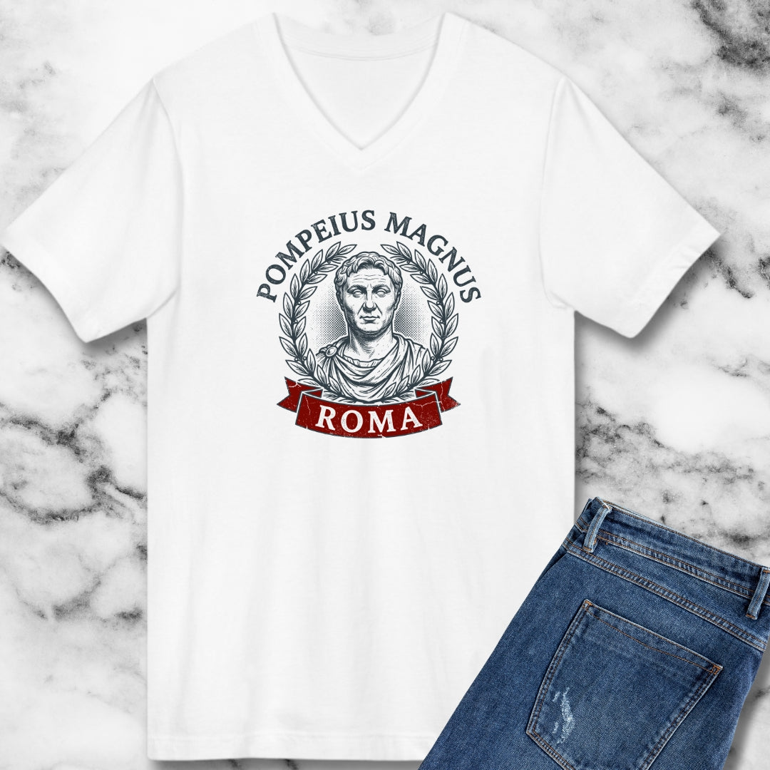 Gnaeus Pompeius Magnus Pompey the Great V-neck