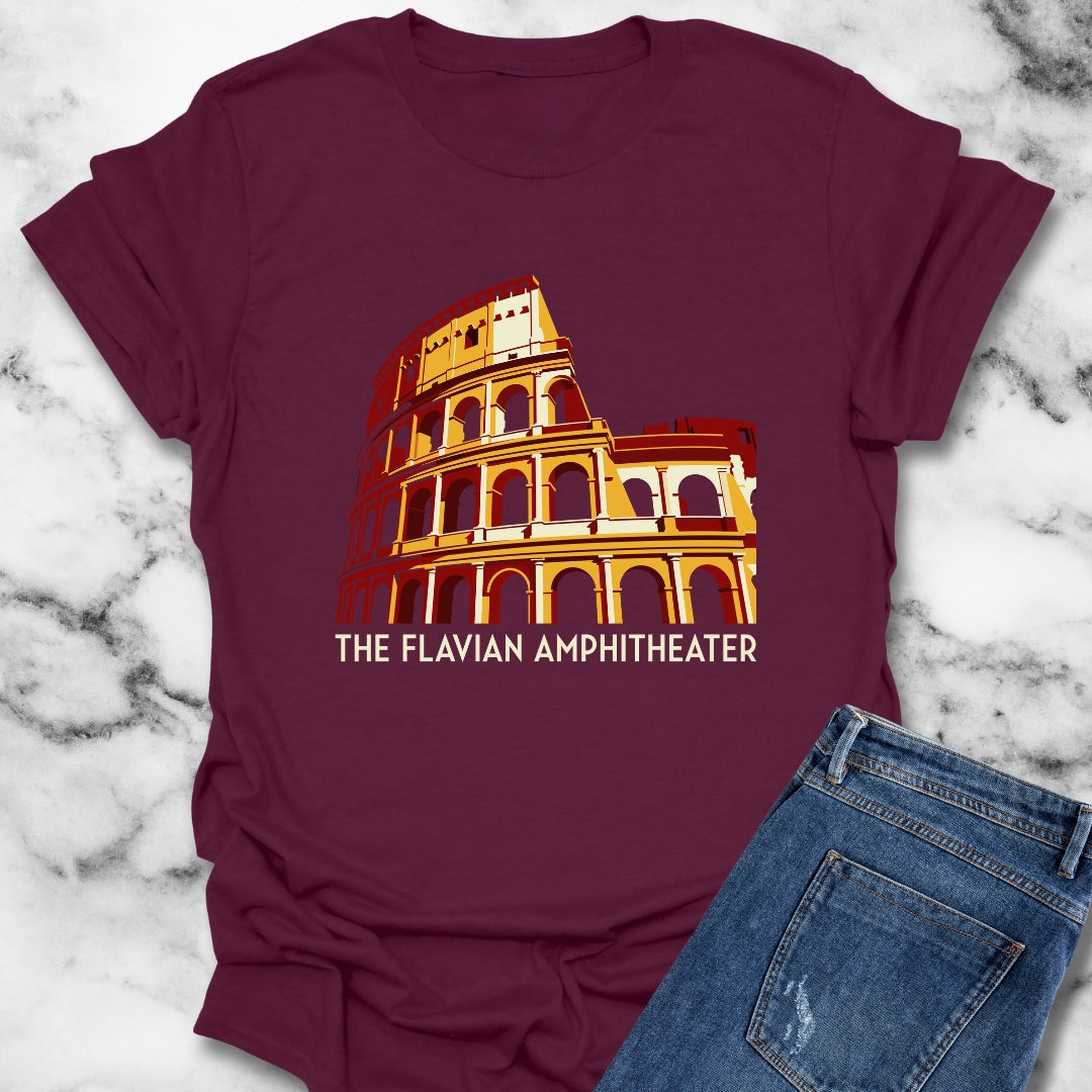 Colosseum Flavian Amphitheater T-Shirt