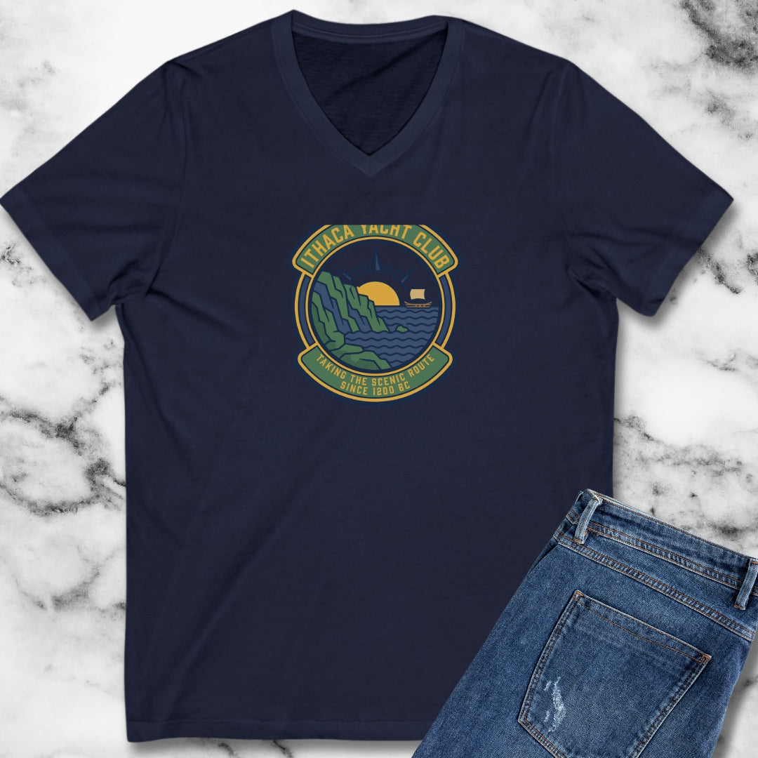 Odysseus Ithaca Yacht Club V-Neck