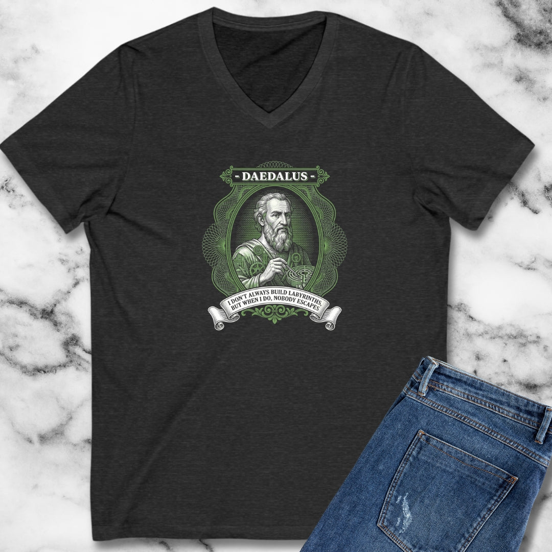 Daedalus Don't Always Build Labyrinths Nobody Escapes V-neck
