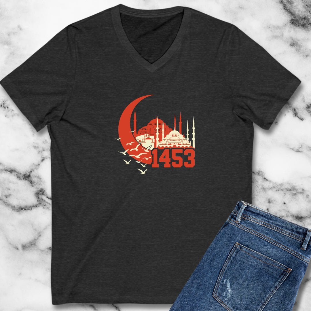 1453 Founding of Ottoman Empire V-Neck