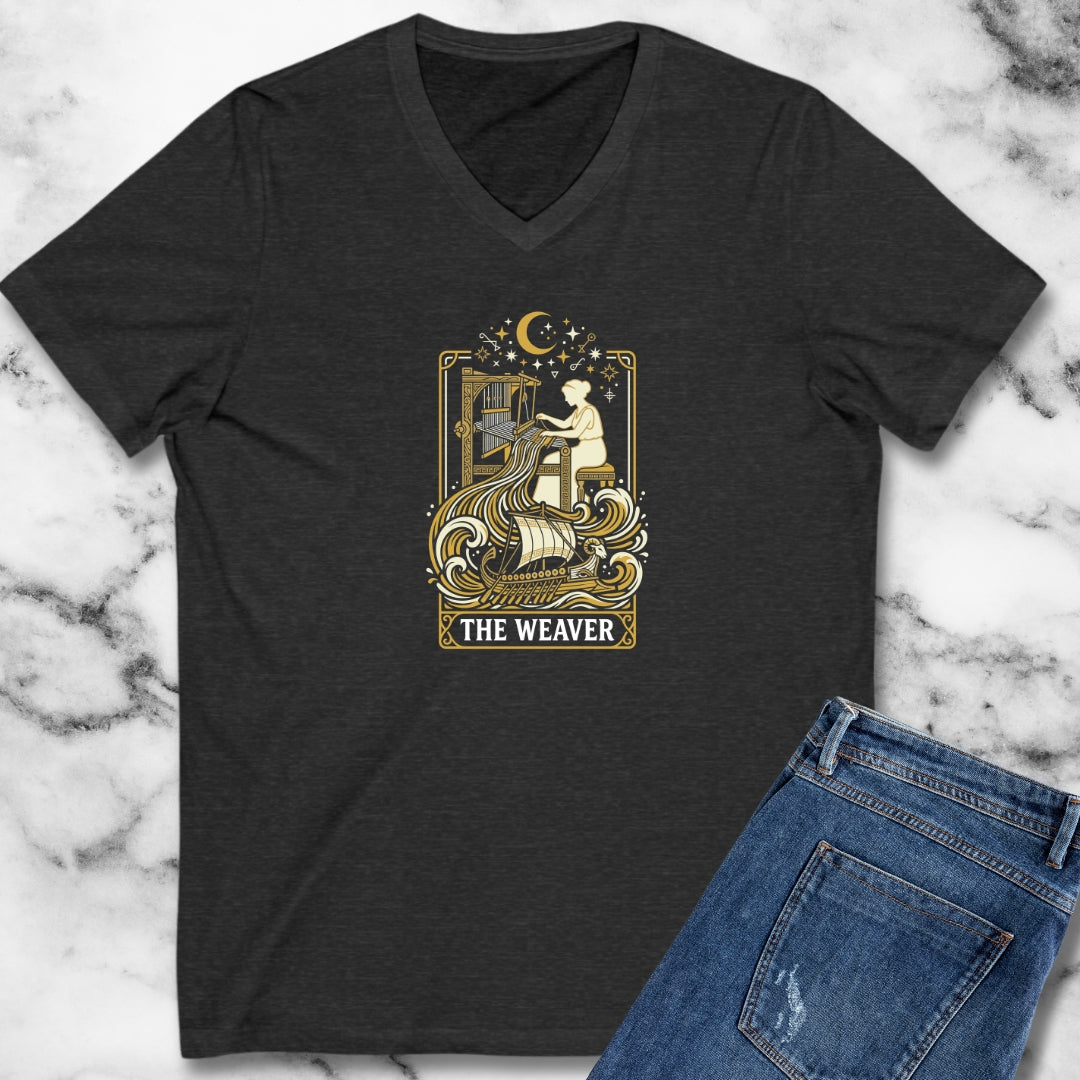 Penelope the Weaver Tarot V-Neck