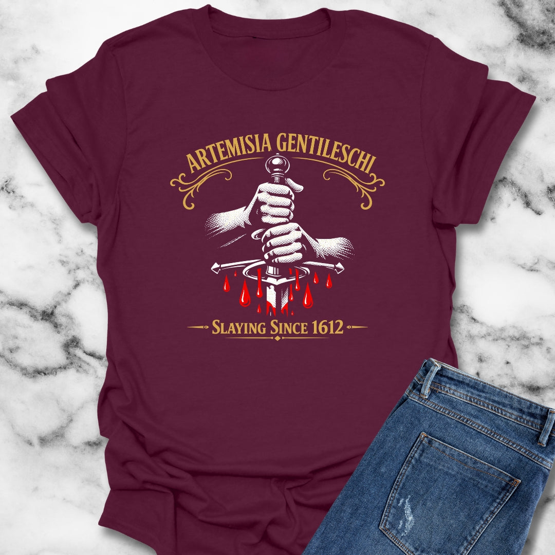 Artemesia Gentileschi Painter T-Shirt