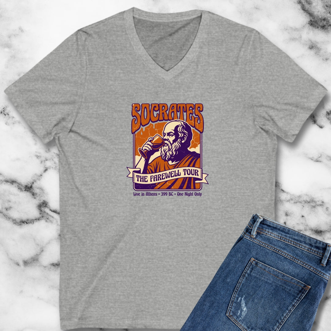 Socrates Farewell Tour V-neck