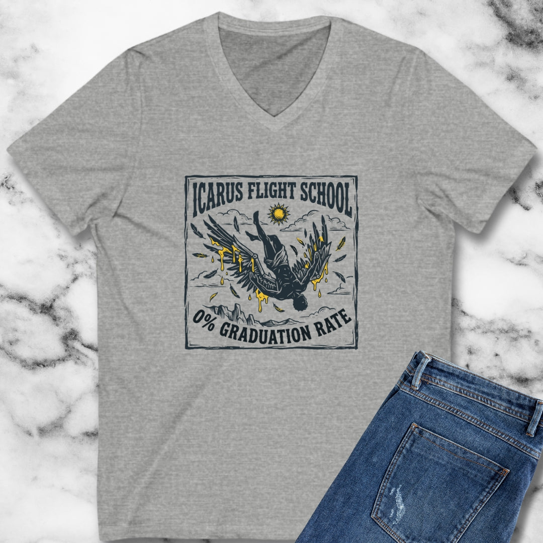 Icarus Flight School V-neck