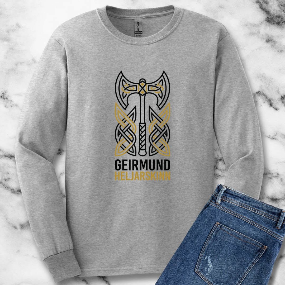 Giermund Heljarskinn The Different Viking Warrior Long Sleeve