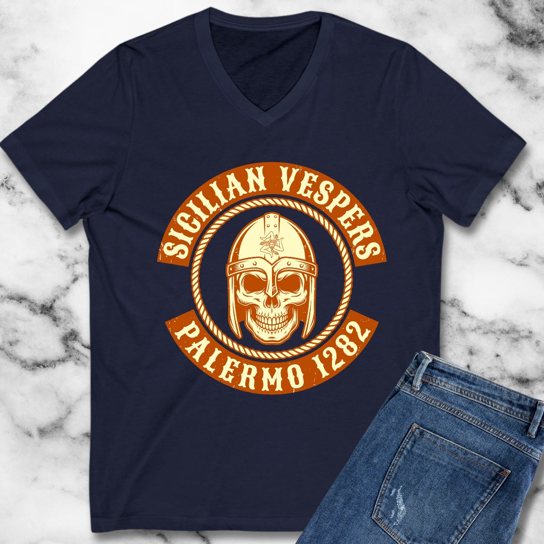 Sicilian Vespers V-Neck
