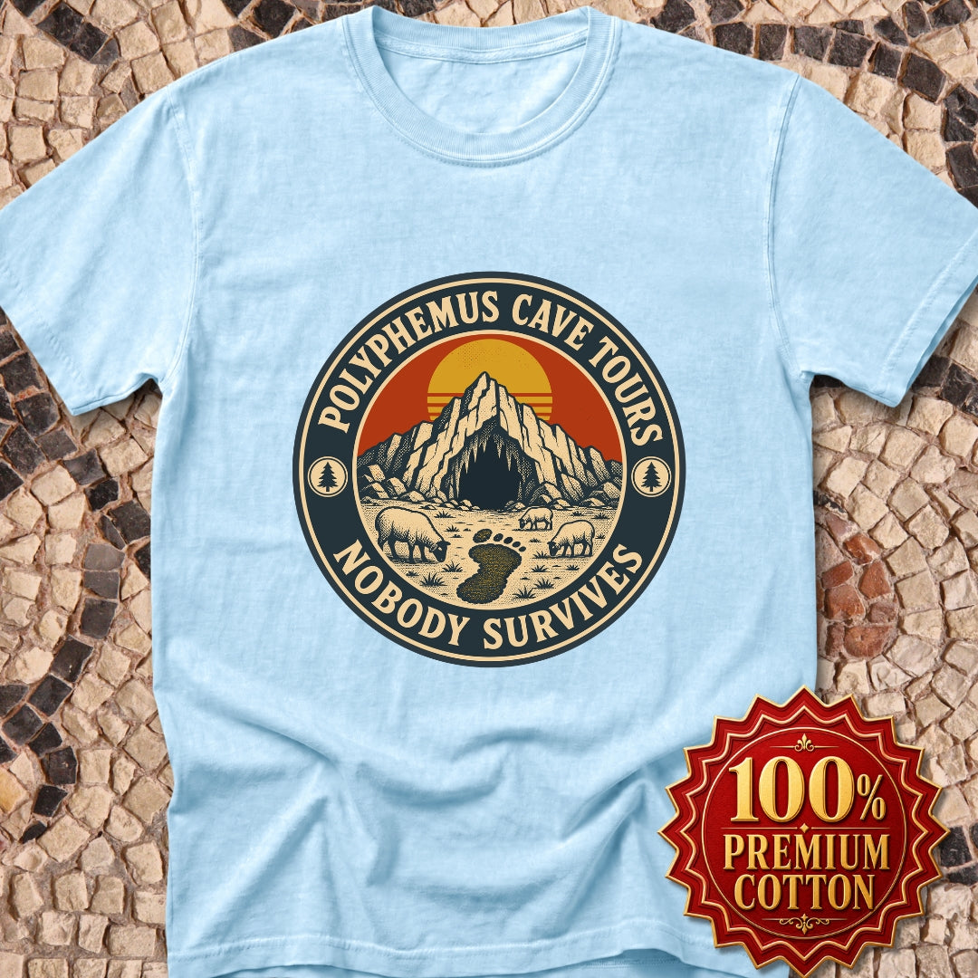 Polyphemus Cave Tours Nobody Survives Premium Tee