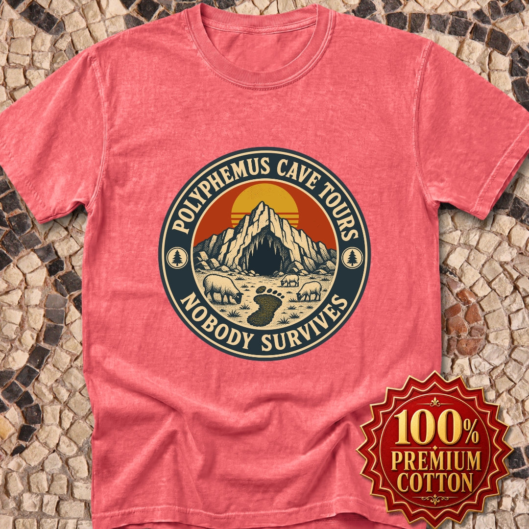 Polyphemus Cave Tours Nobody Survives Premium Tee