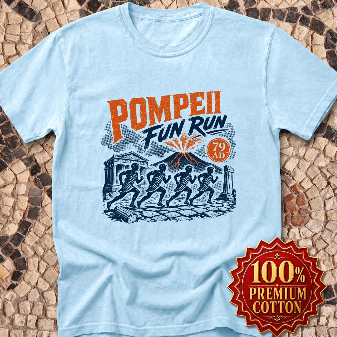 Pompeii Fun Run Poster Style Premium Tee