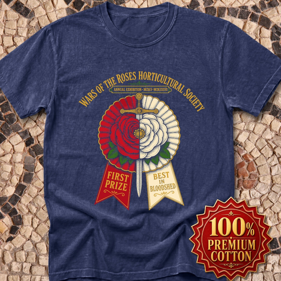 Wars of the Roses Horticultural Society Premium Tee