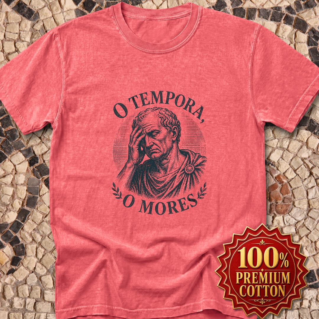 O Tempora O Mores Cicero Quote Premium Tee