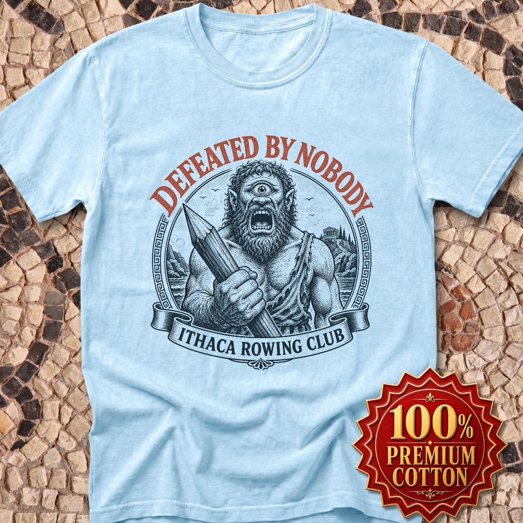 Polyphemus Defeated by Nobody Premium Tee