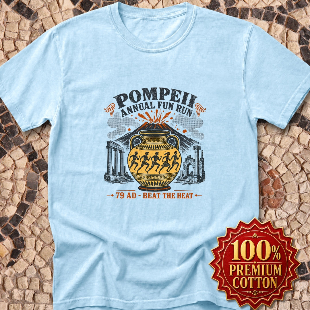 Pompeii Fun Run Beat the Heat Premium Tee