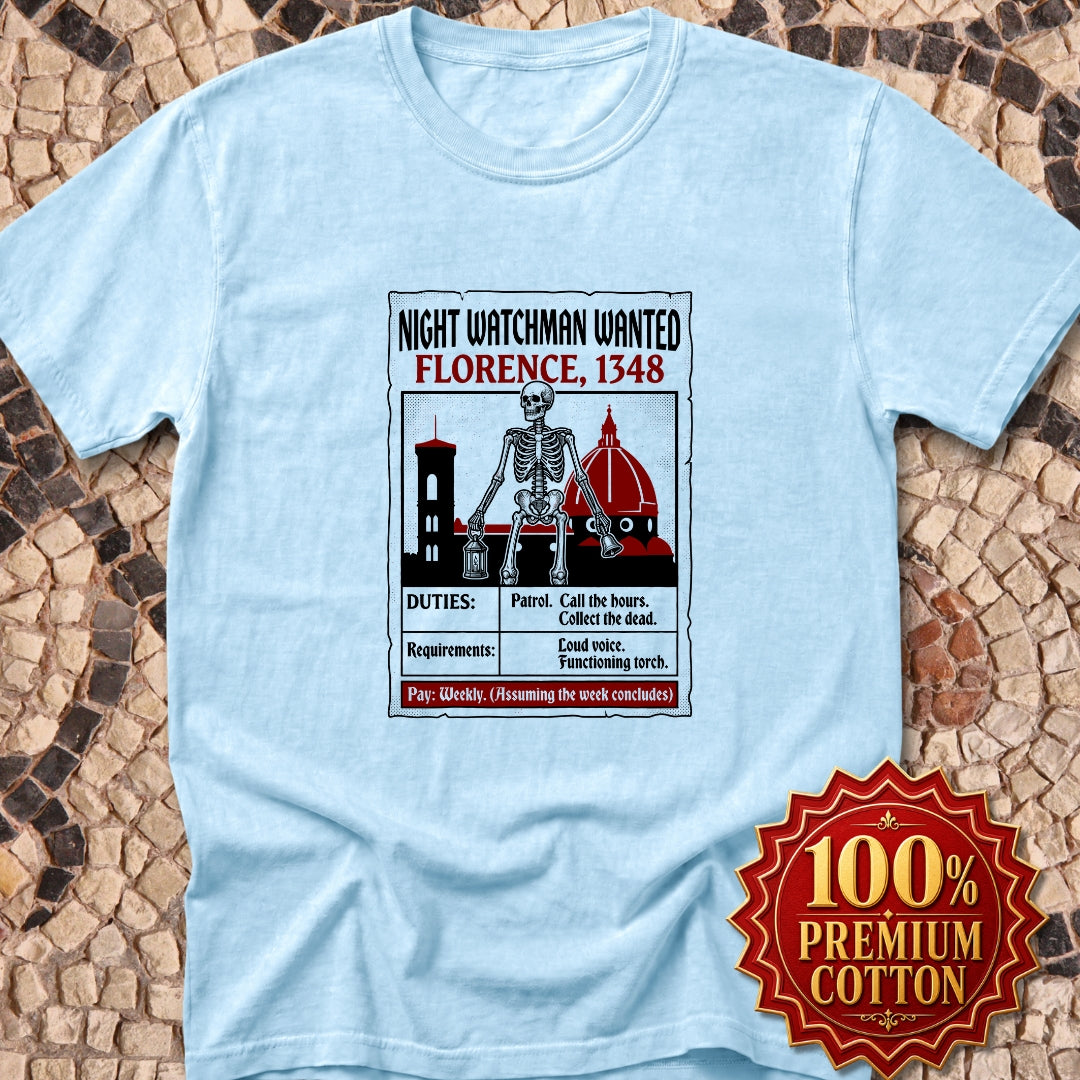 Night Watchman Wanted Premium Tee