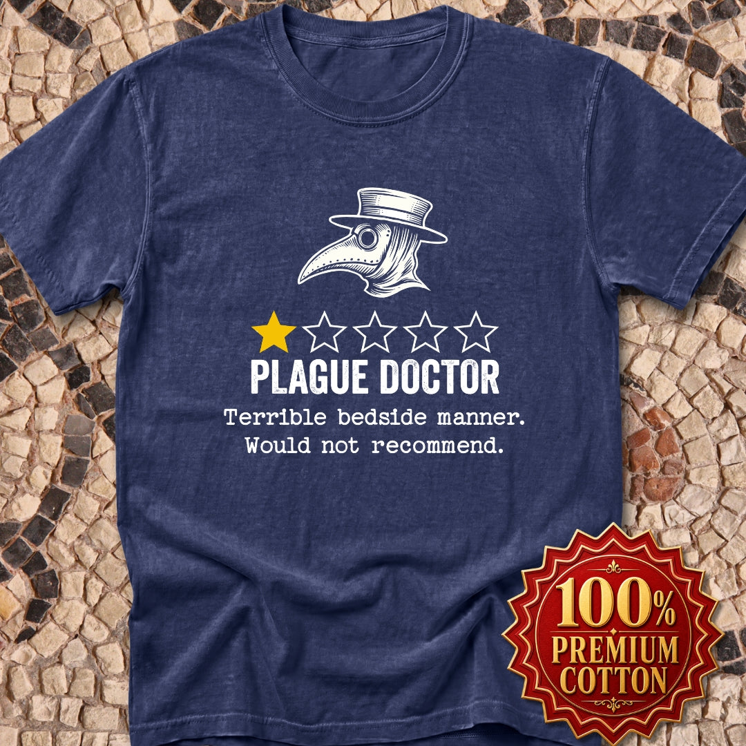 Plague Doctor Bad Review Premium Tee