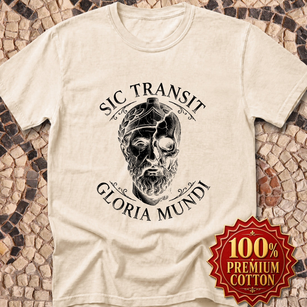 Sic Transit Gloria Latin Quote Premium Tee