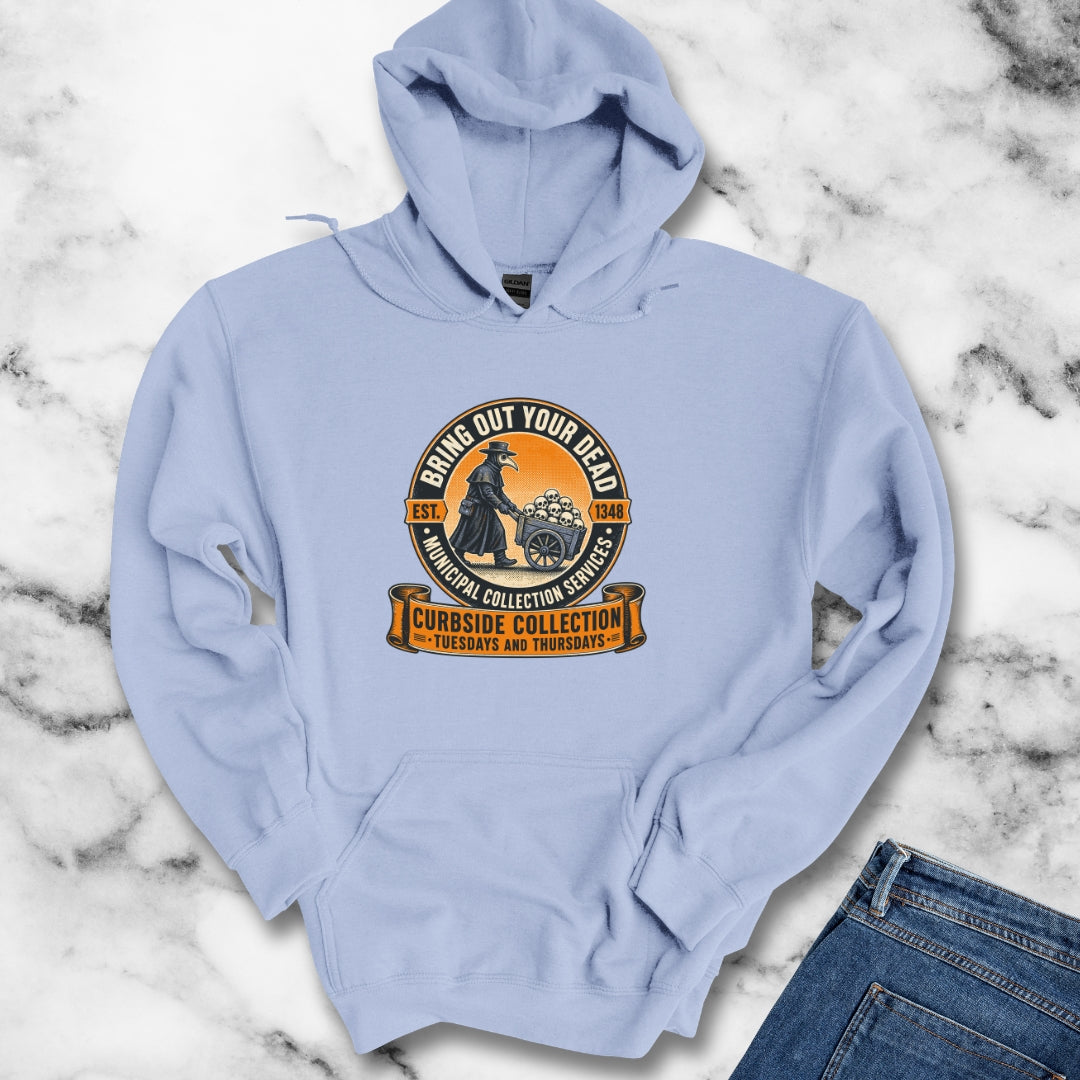 Bring Out Your Dead Black Plague Hoodie