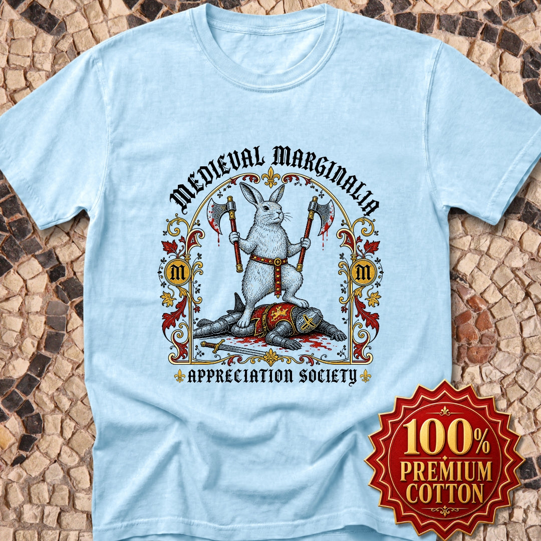 Medieval Marginalia Appreciation Society Rabbit Premium Tee