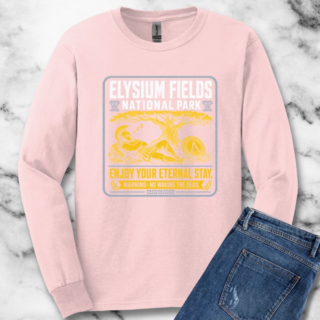Elysium Fields National Park Unisex Long Sleeve Tee