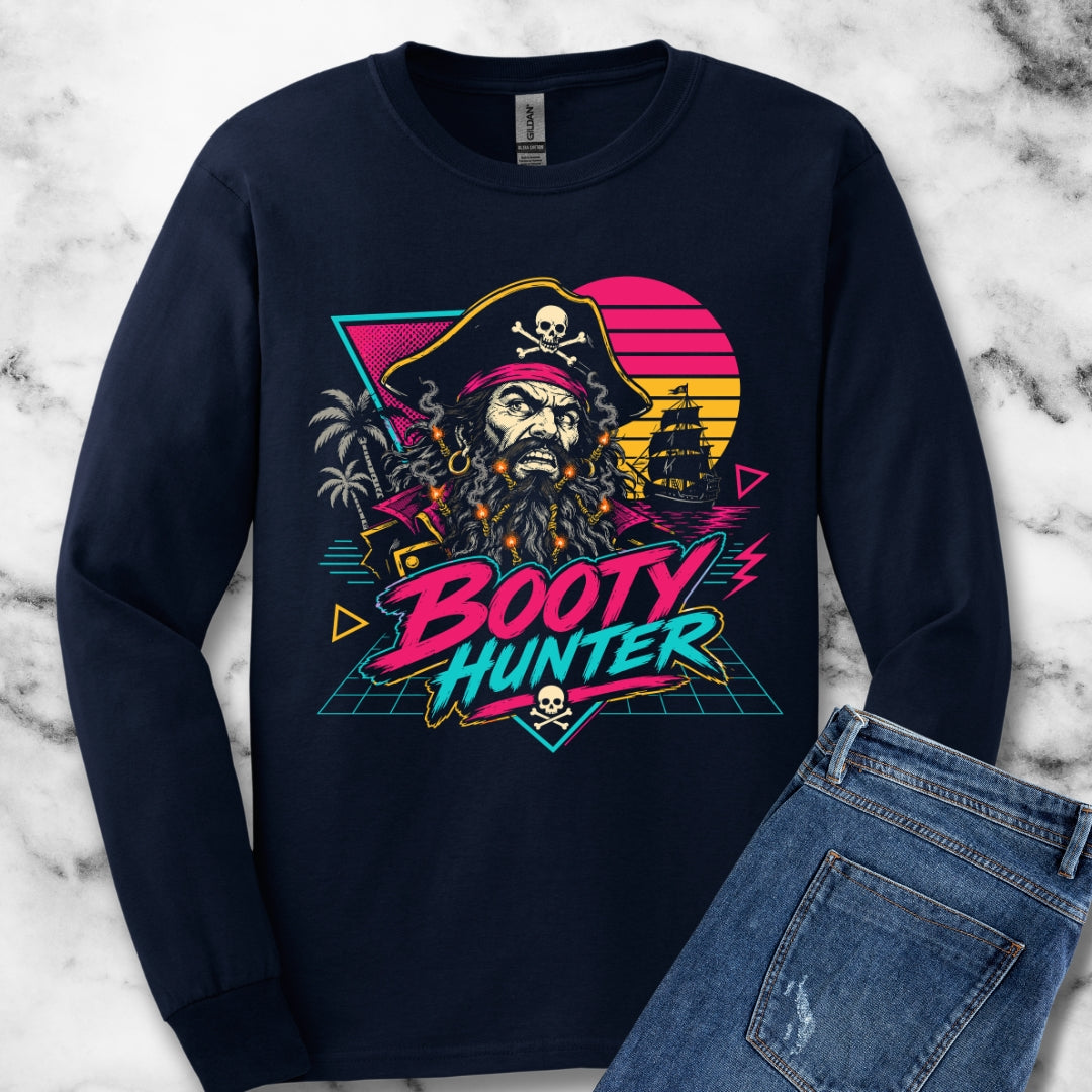 Blackbeard Pirate Unisex Long Sleeve Tee