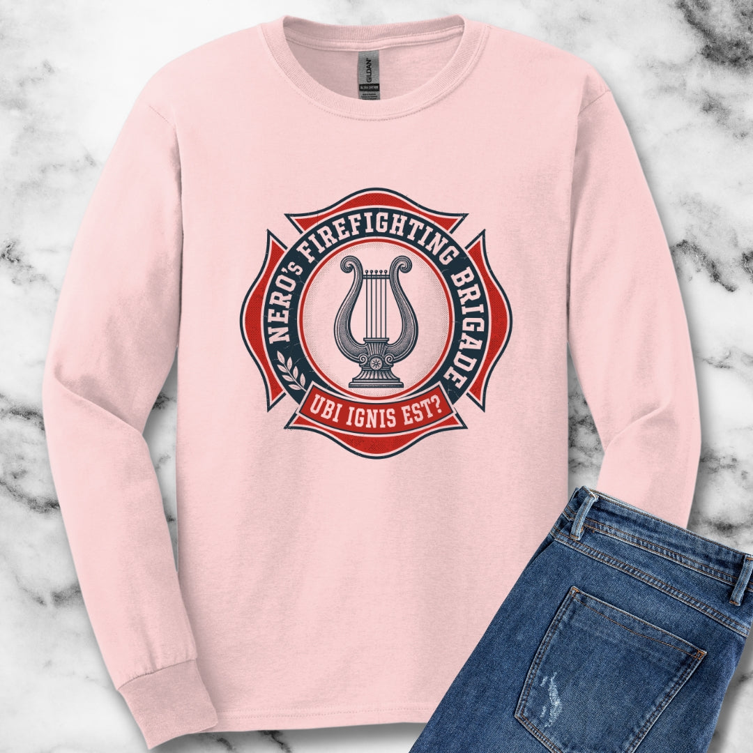 Emperor Nero's Fire fighting Brigade Unisex Long Sleeve Tee