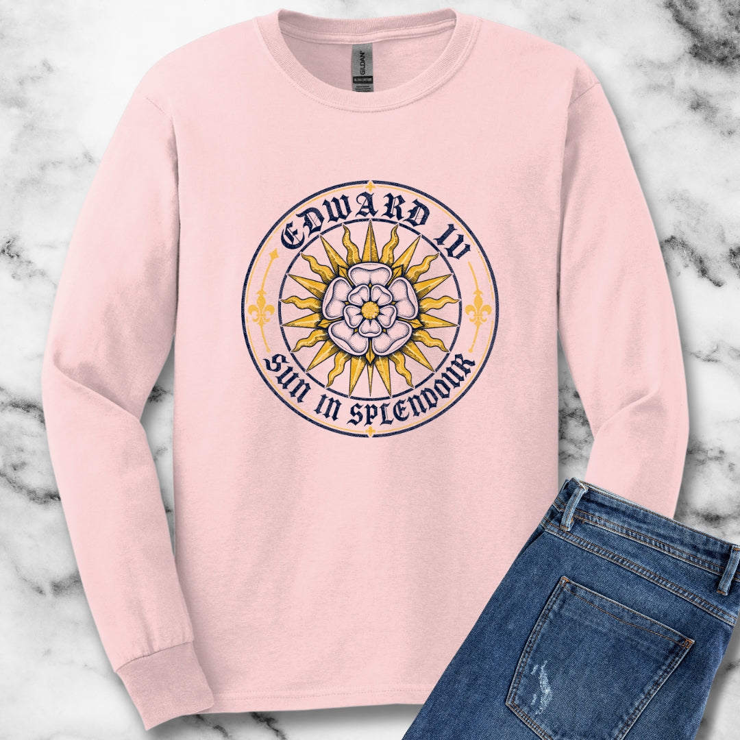 Edward IV Sun in Splendor Insignia Unisex Long Sleeve Tee