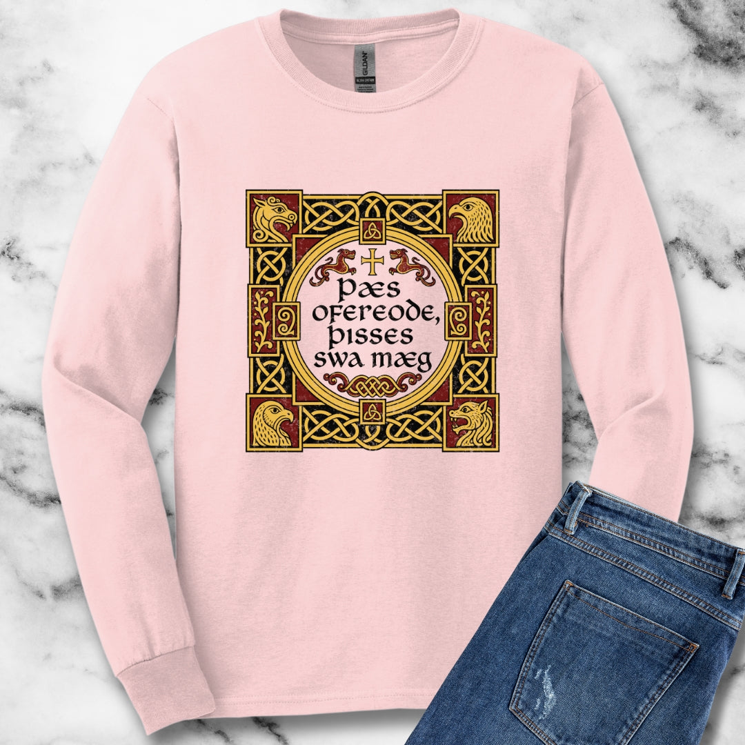 This Too Shall Pass Old English Unisex Long Sleeve Tee