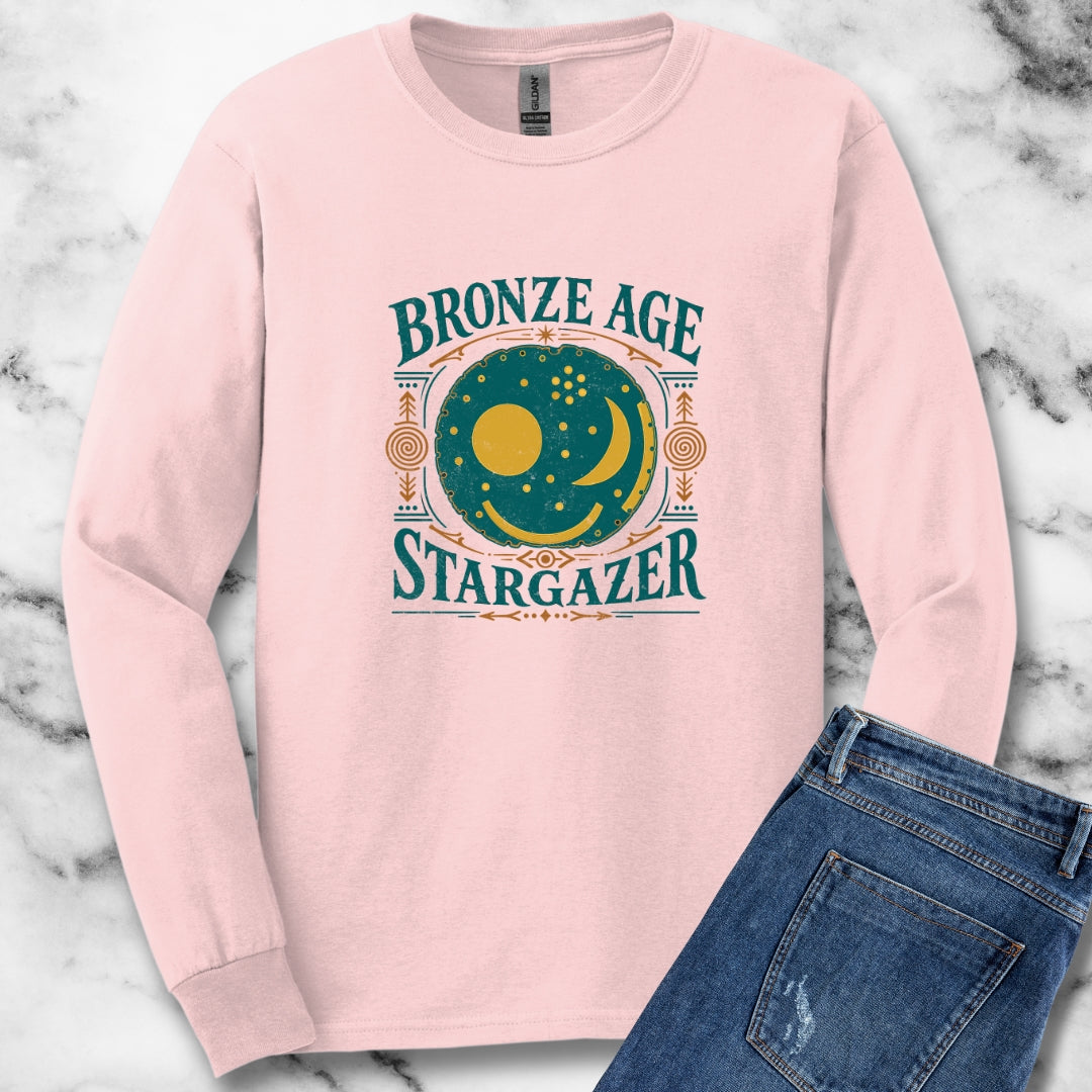 Nebra Disk Bronze Age Stargazer Unisex Long Sleeve Tee