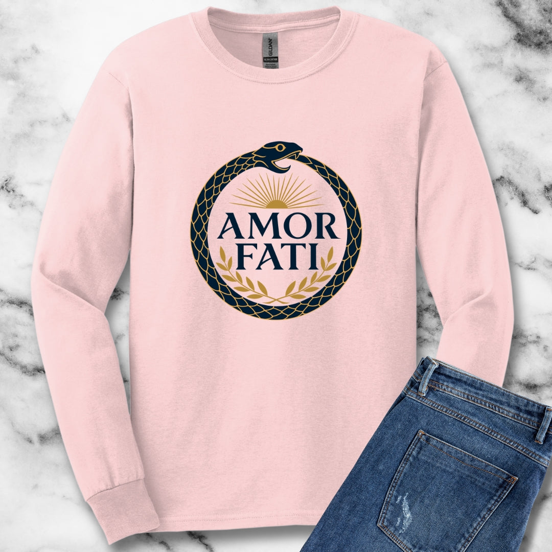 Ouroboros Amor Fati Unisex Long Sleeve Tee