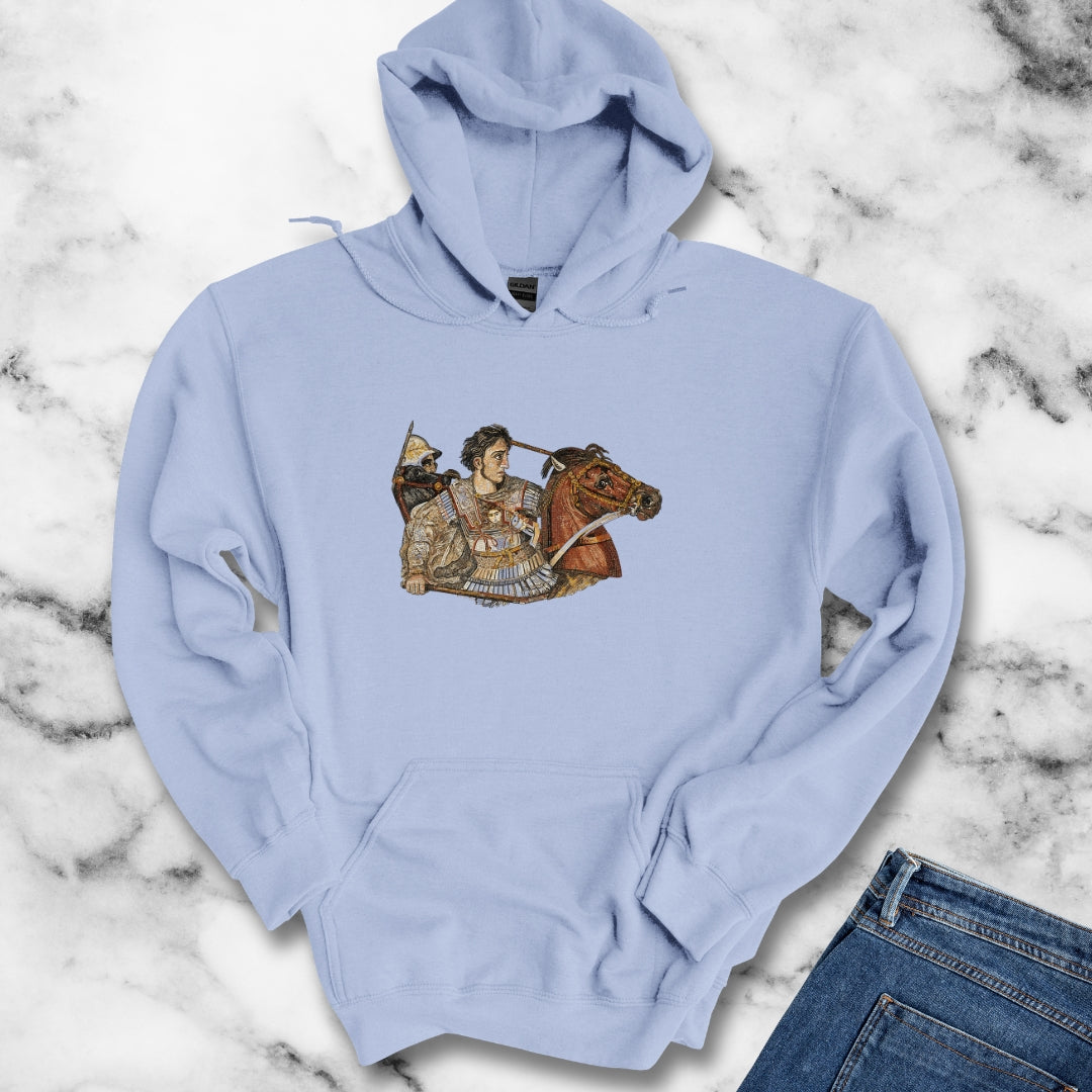 Alexander the Great Pompeii Mosaic Hoodie