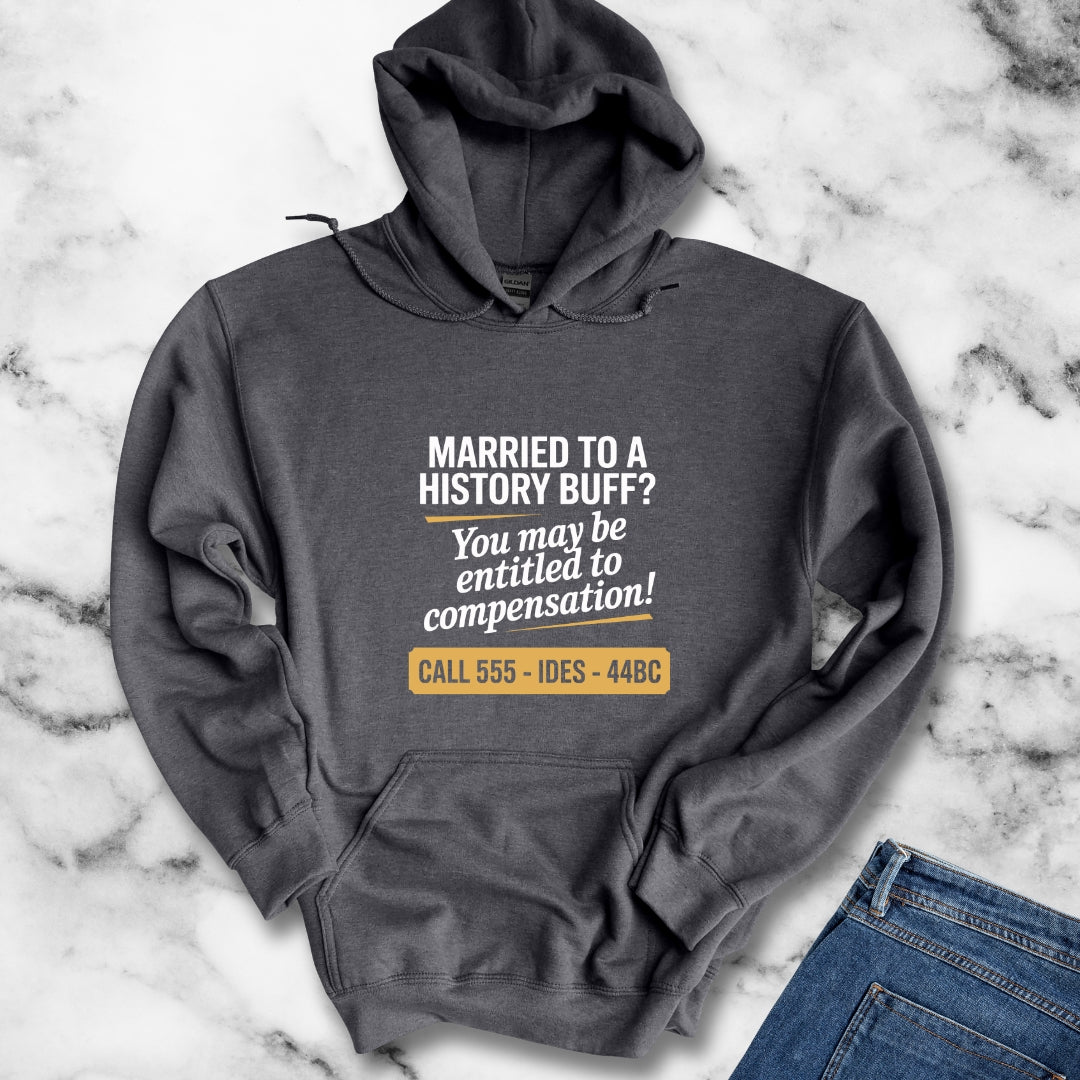 Married History Buff Hoodie