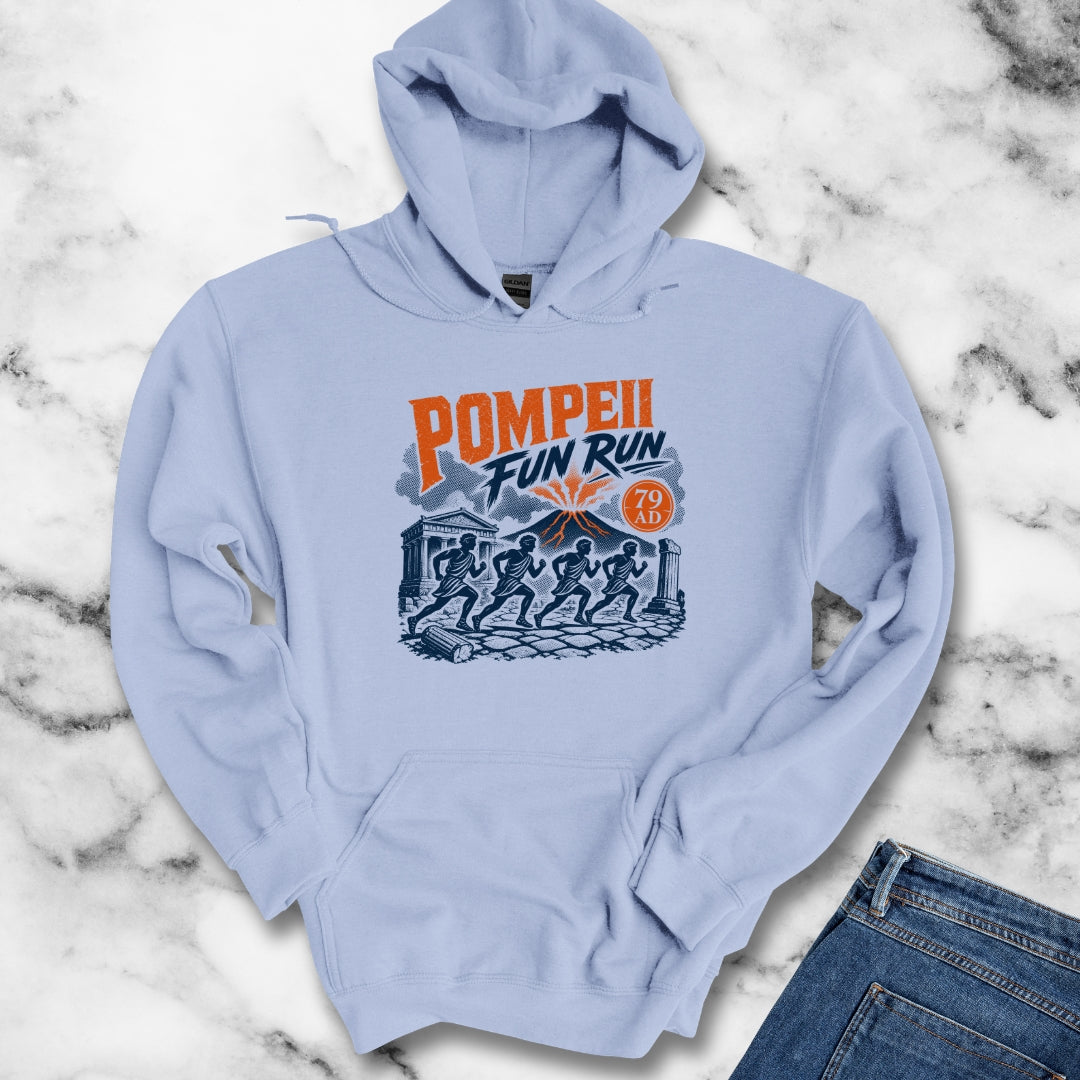 Pompeii Fun Run Poster Style Hoodie