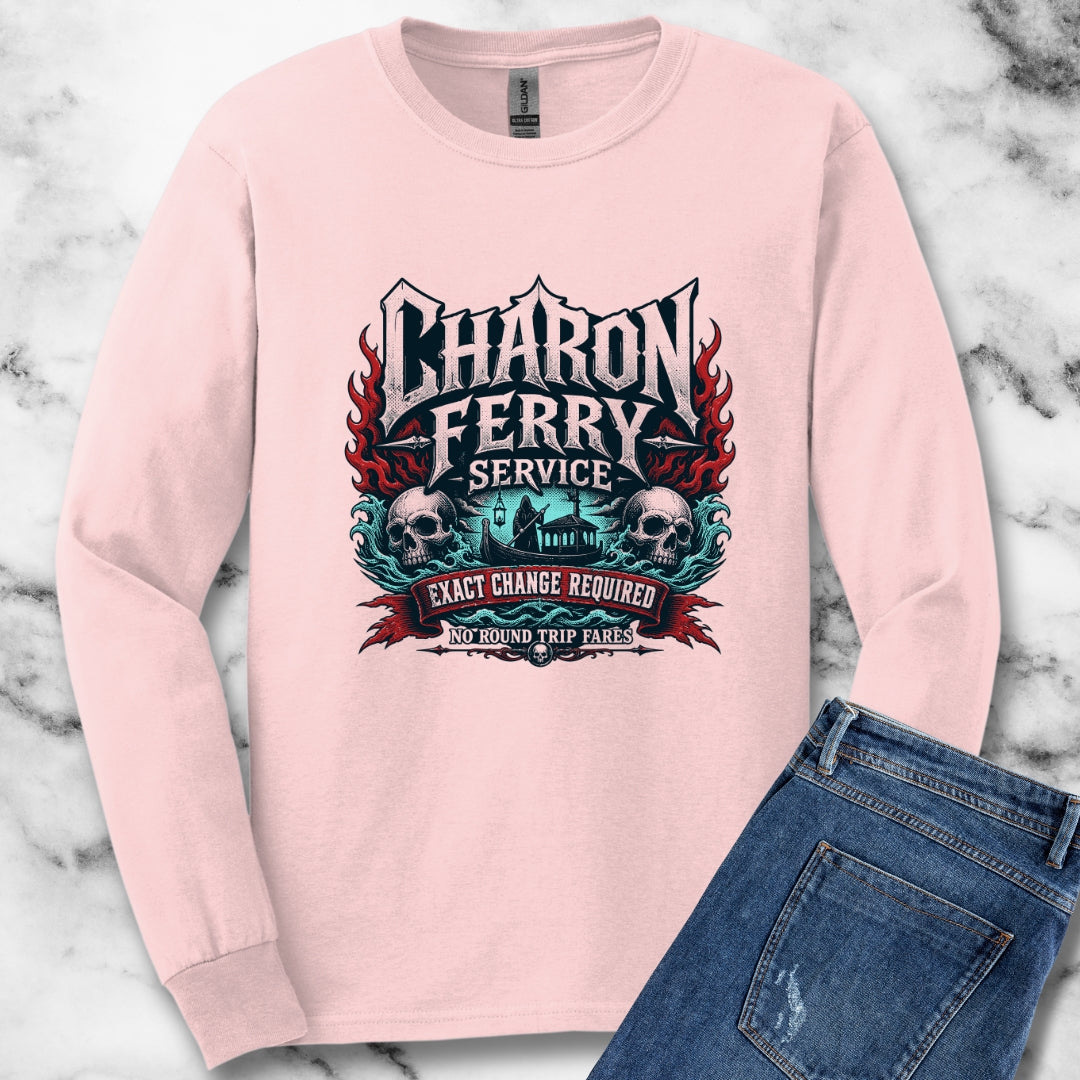 Charon Ferry Service Unisex Long Sleeve Tee