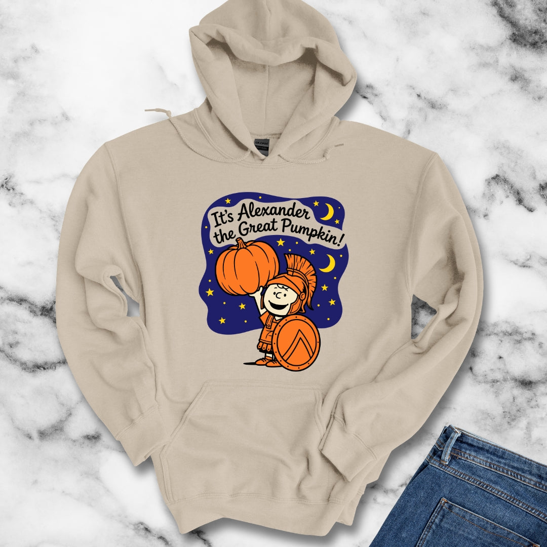 It's Alexander the Great Pumpkin! Hoodie