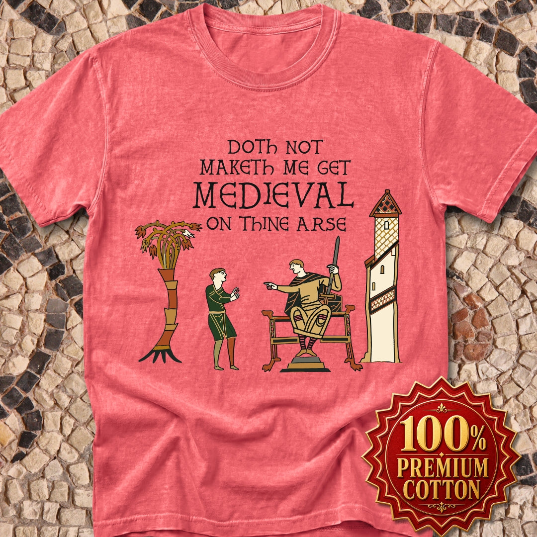 Get Medieval Bayeux Tapestry Meme Premium Tee