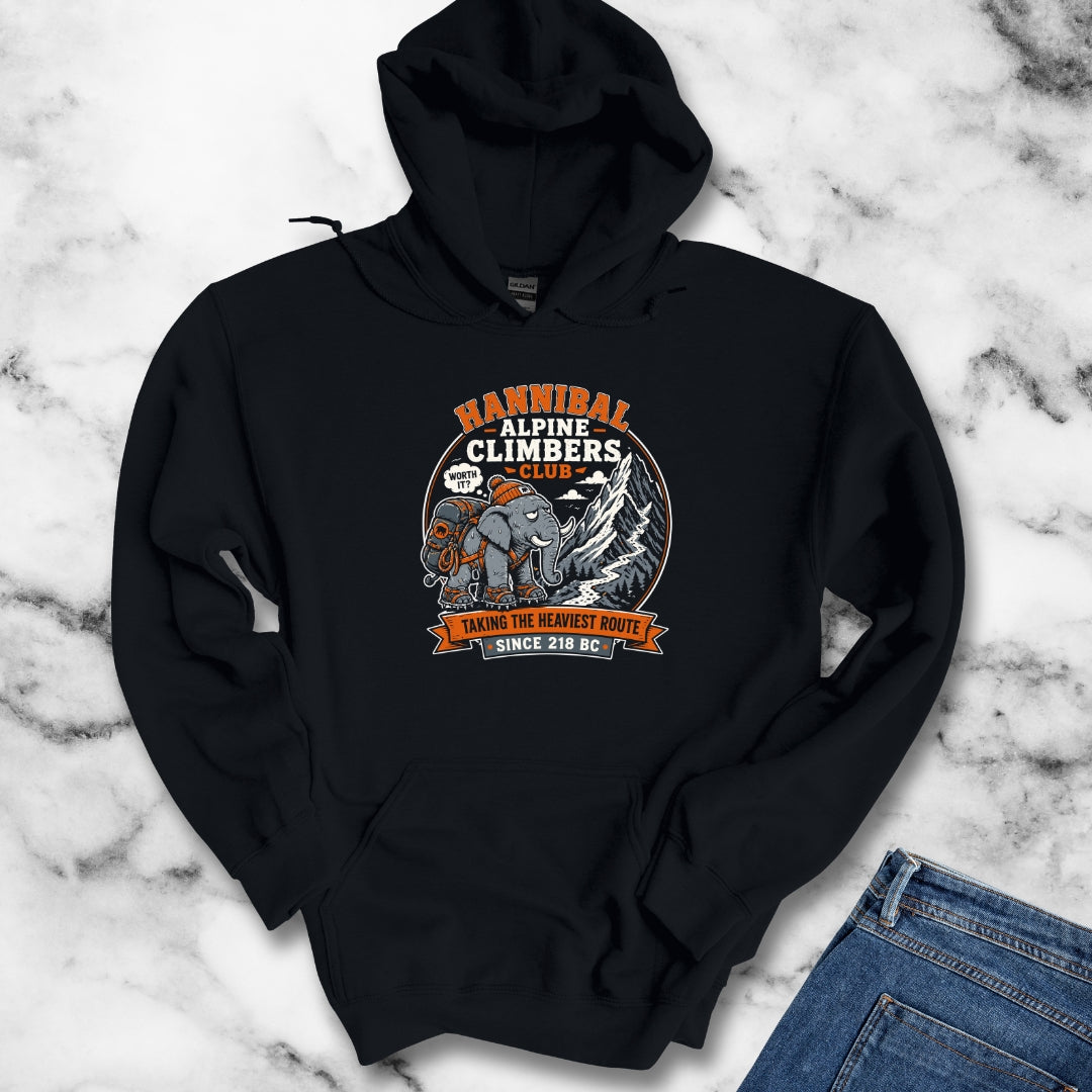 Hannibal Alpine Climbers Club Heaviest Route Hoodie