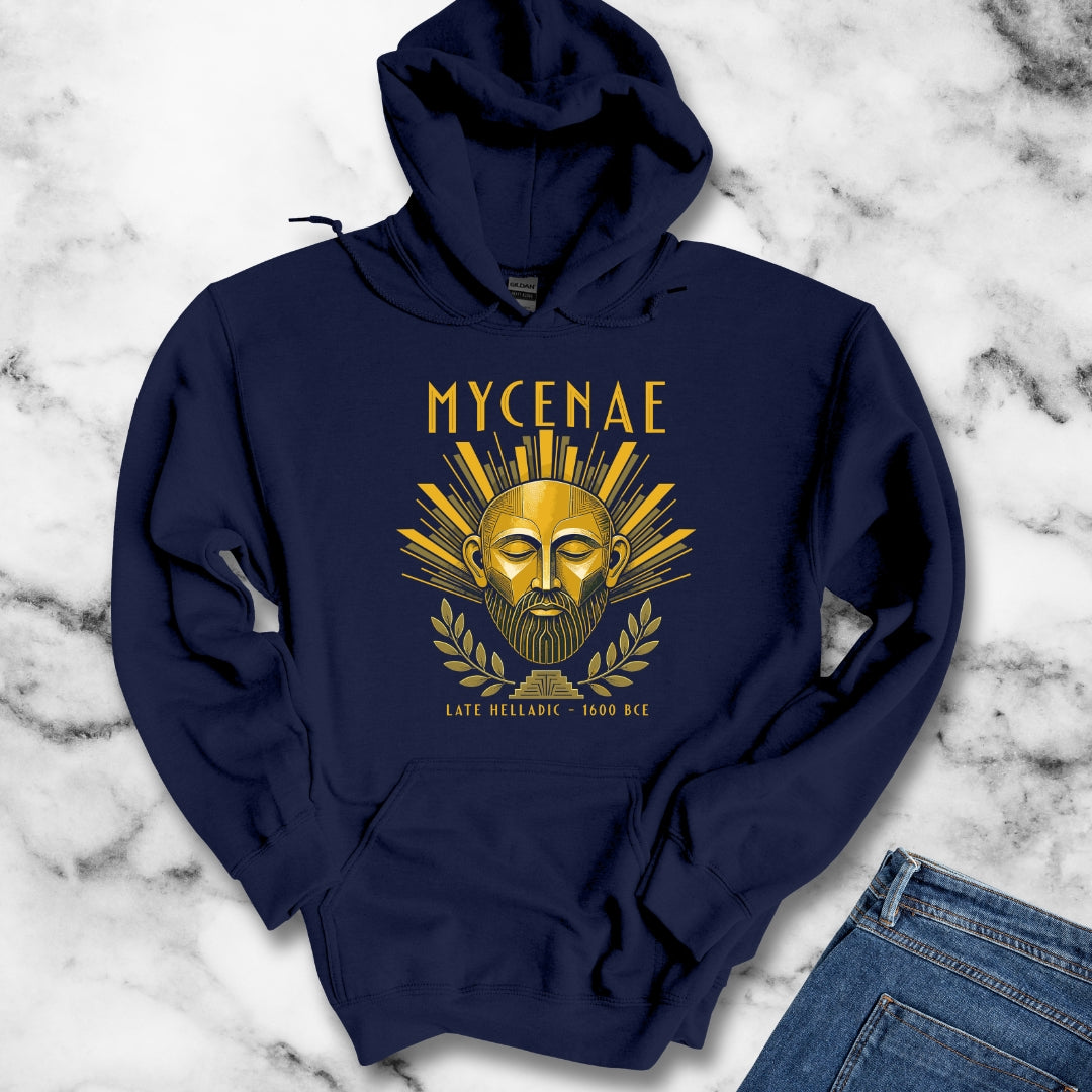 Mask of Agamemnon Mycenae Hoodie