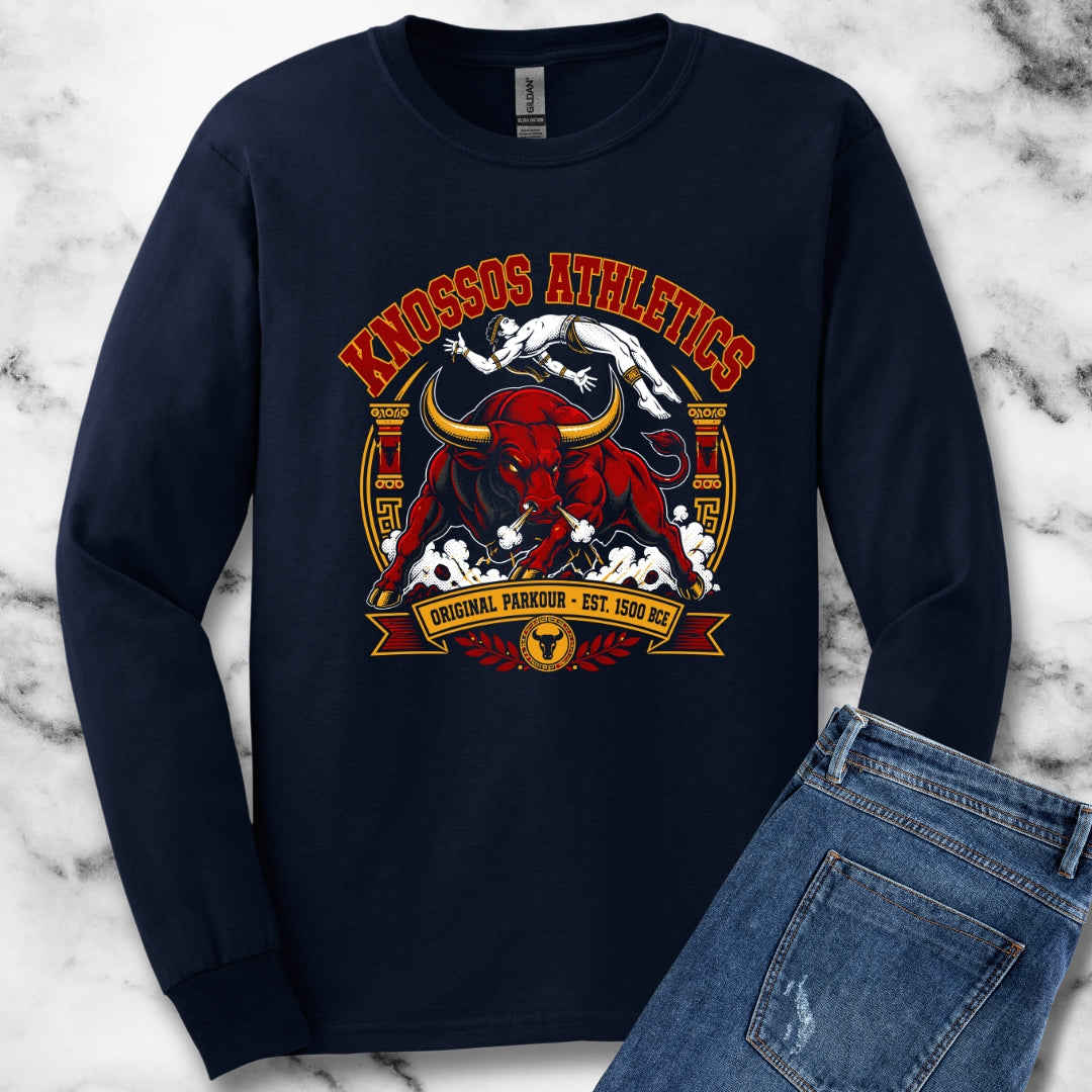 Knossos Athletics Original Parkour Unisex Long Sleeve Tee
