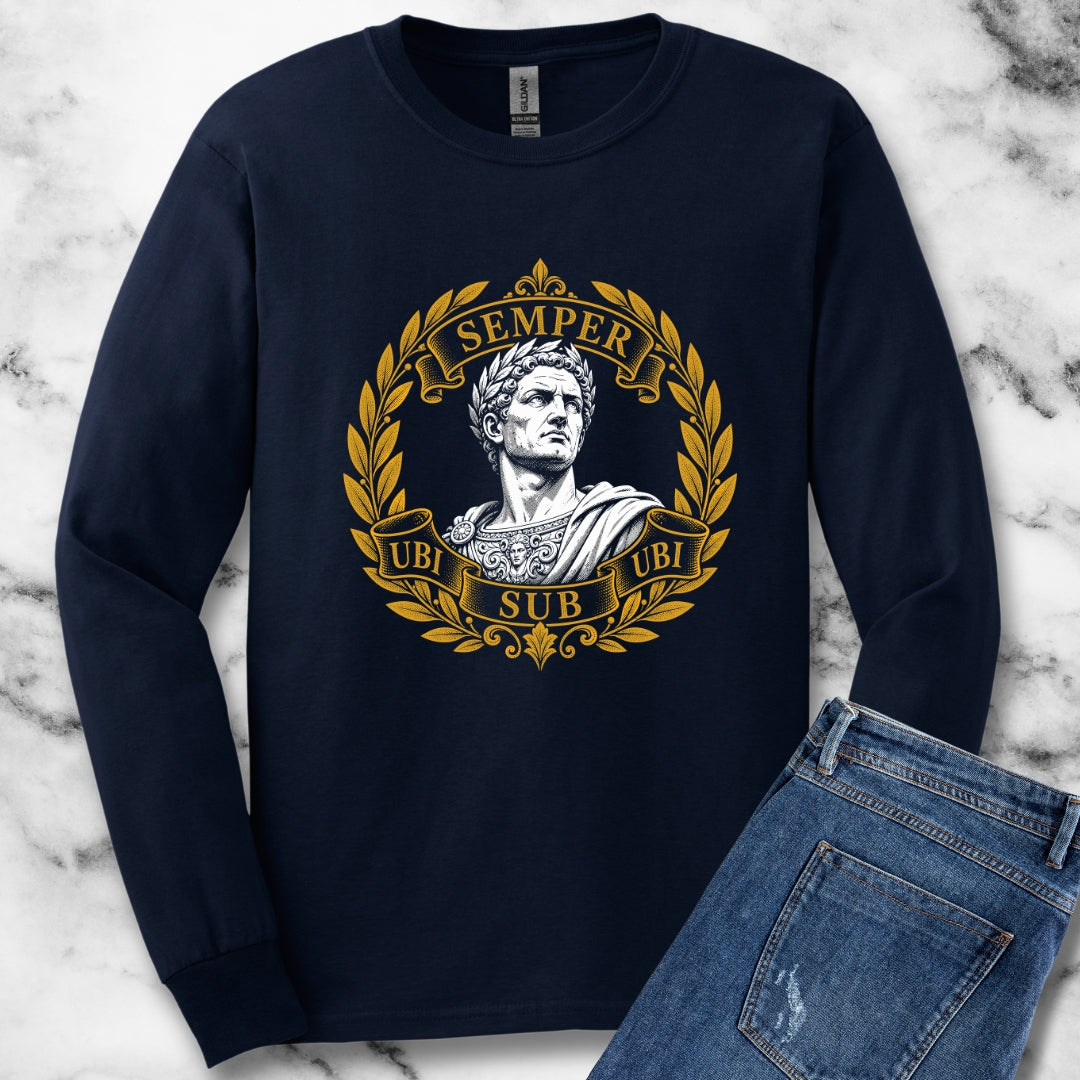 Ubi Sub Ubi Wear Underwear Statue Unisex Long Sleeve Tee