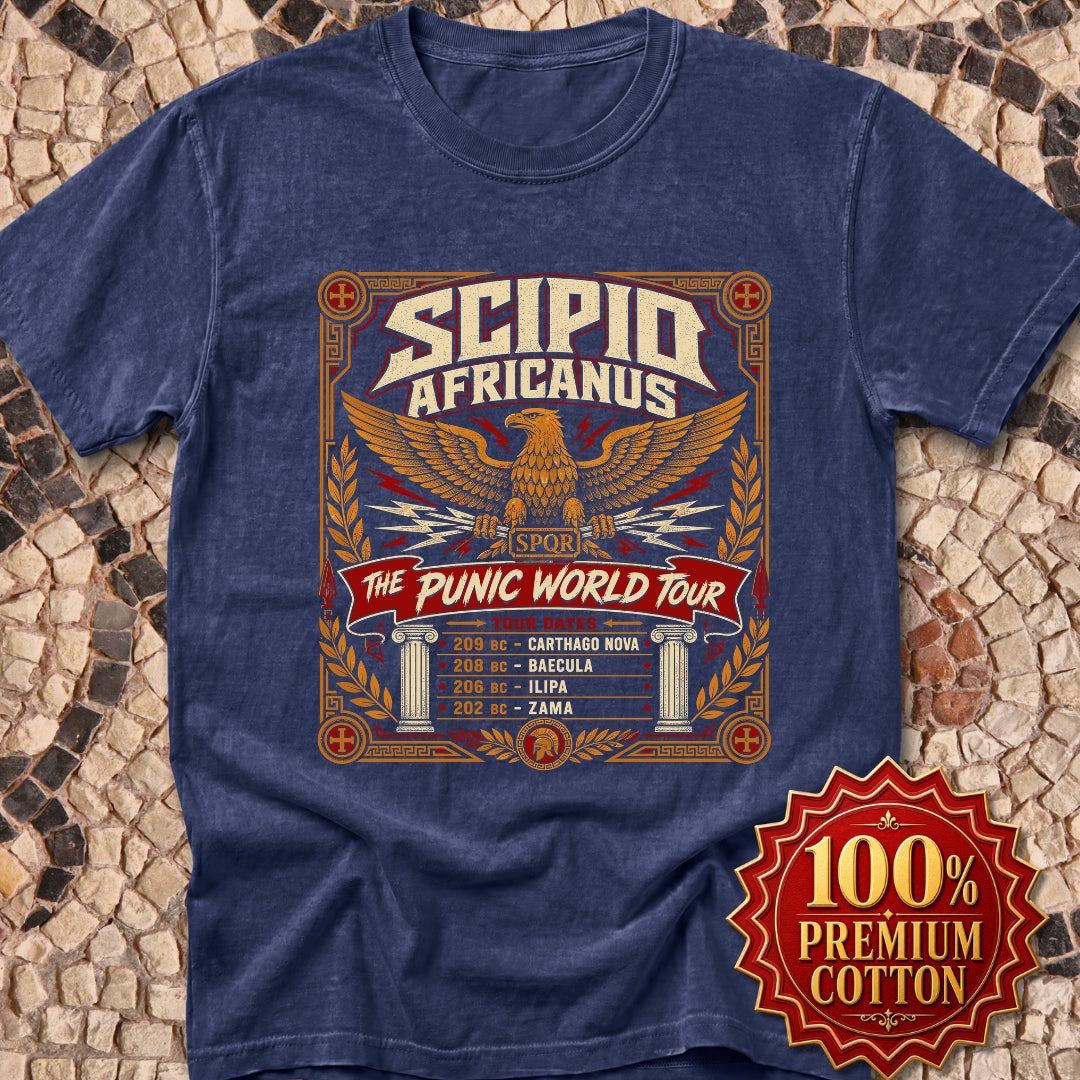 Scipio Africanus Punic World Tour Premium Tee