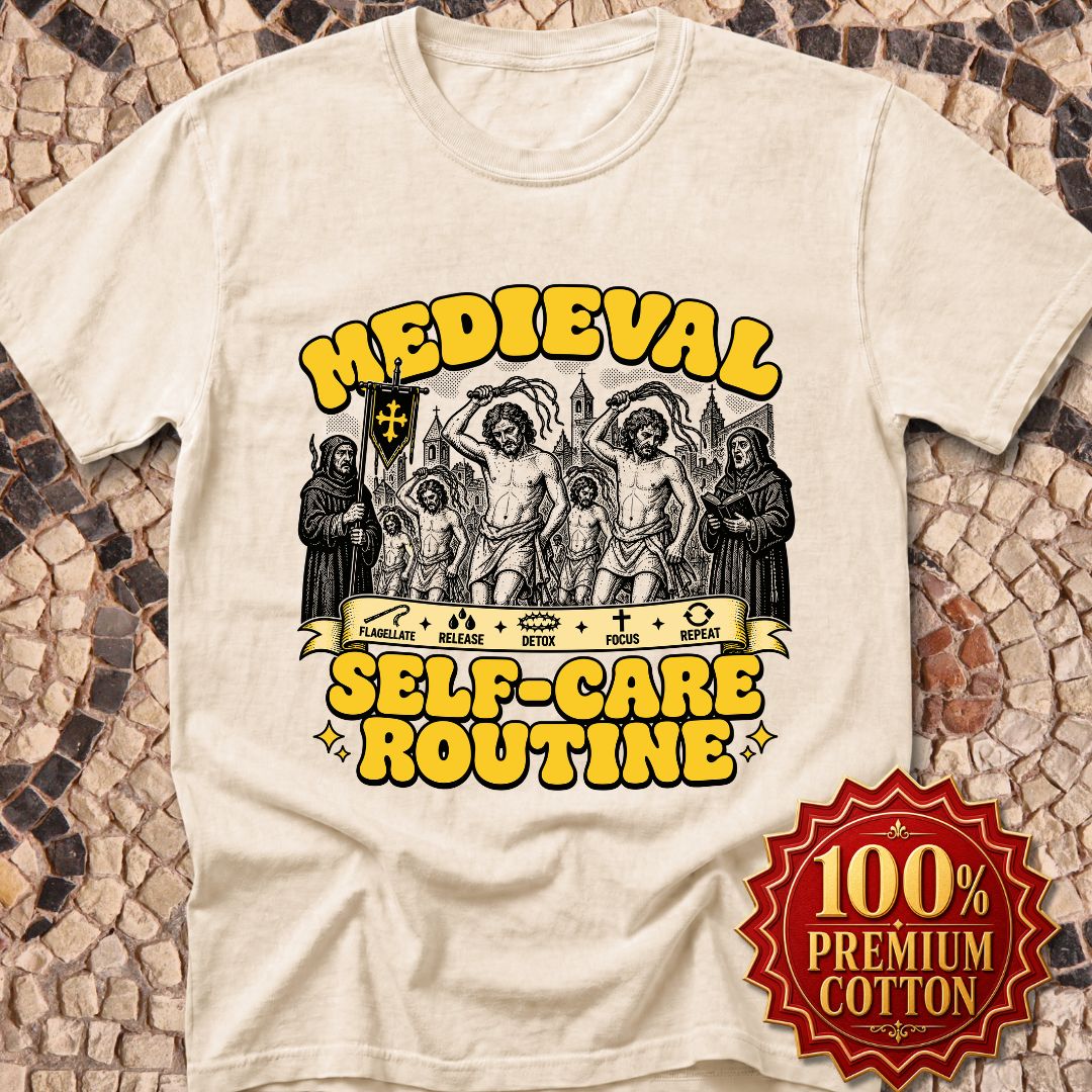 Flagellants Medieval Self Care Premium Tee