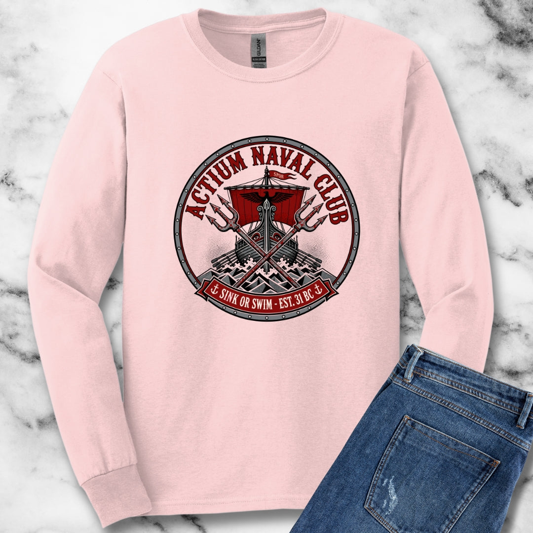 Actium Naval Club Unisex Long Sleeve Tee