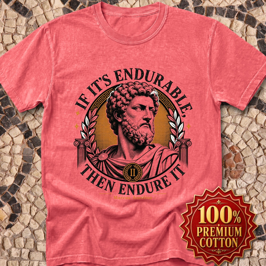 Marcus Aurelius Endurable Quote Premium Tee