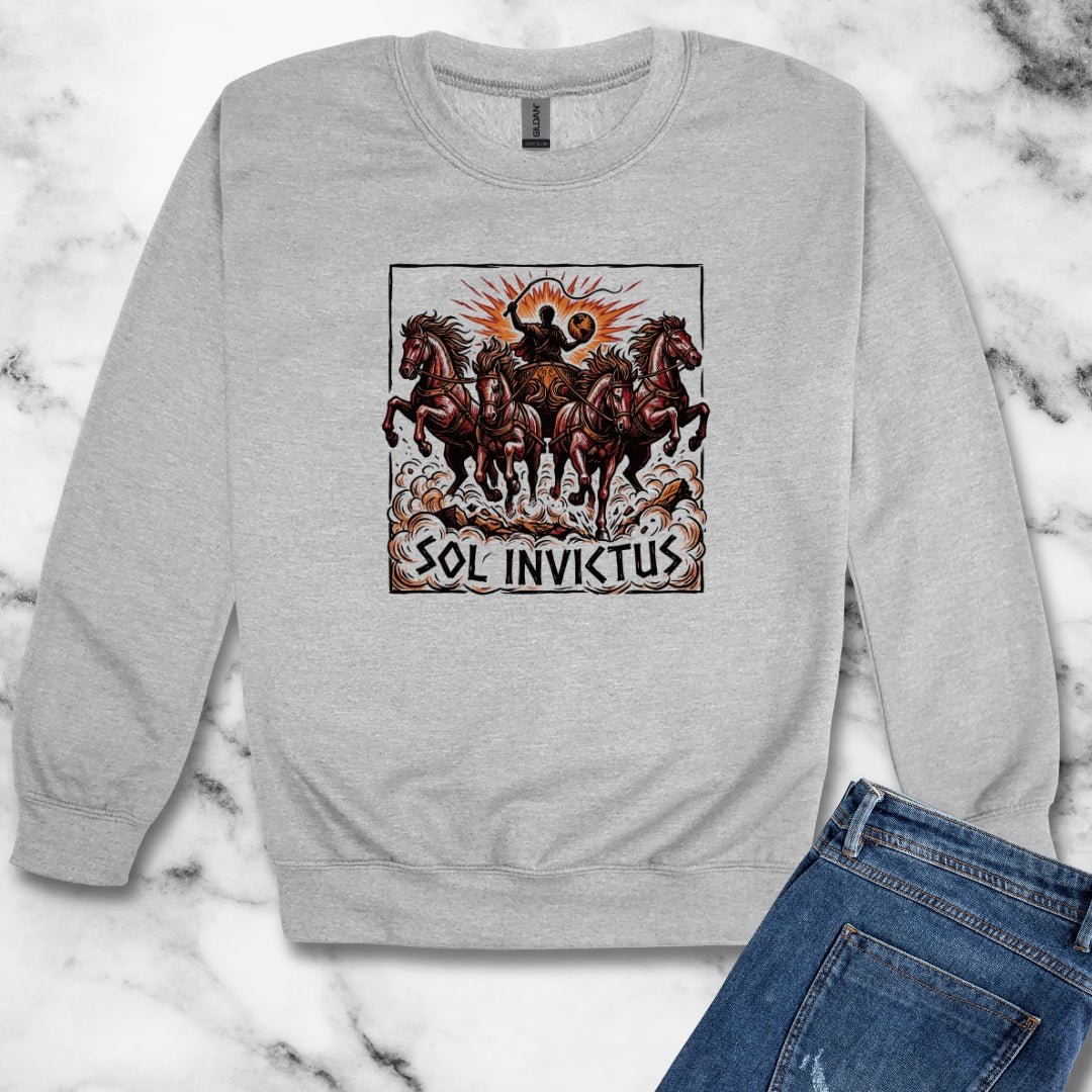 Sol Invictus Unisex Heavy Crewneck Sweatshirt