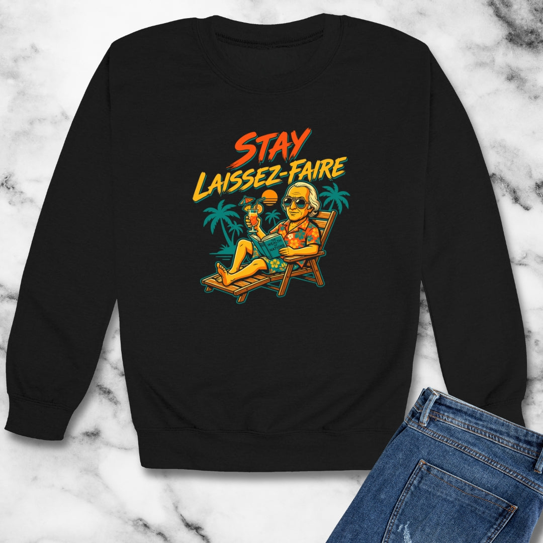 Adam Smith Enlightenment Economist Unisex Heavy Crewneck Sweatshirt