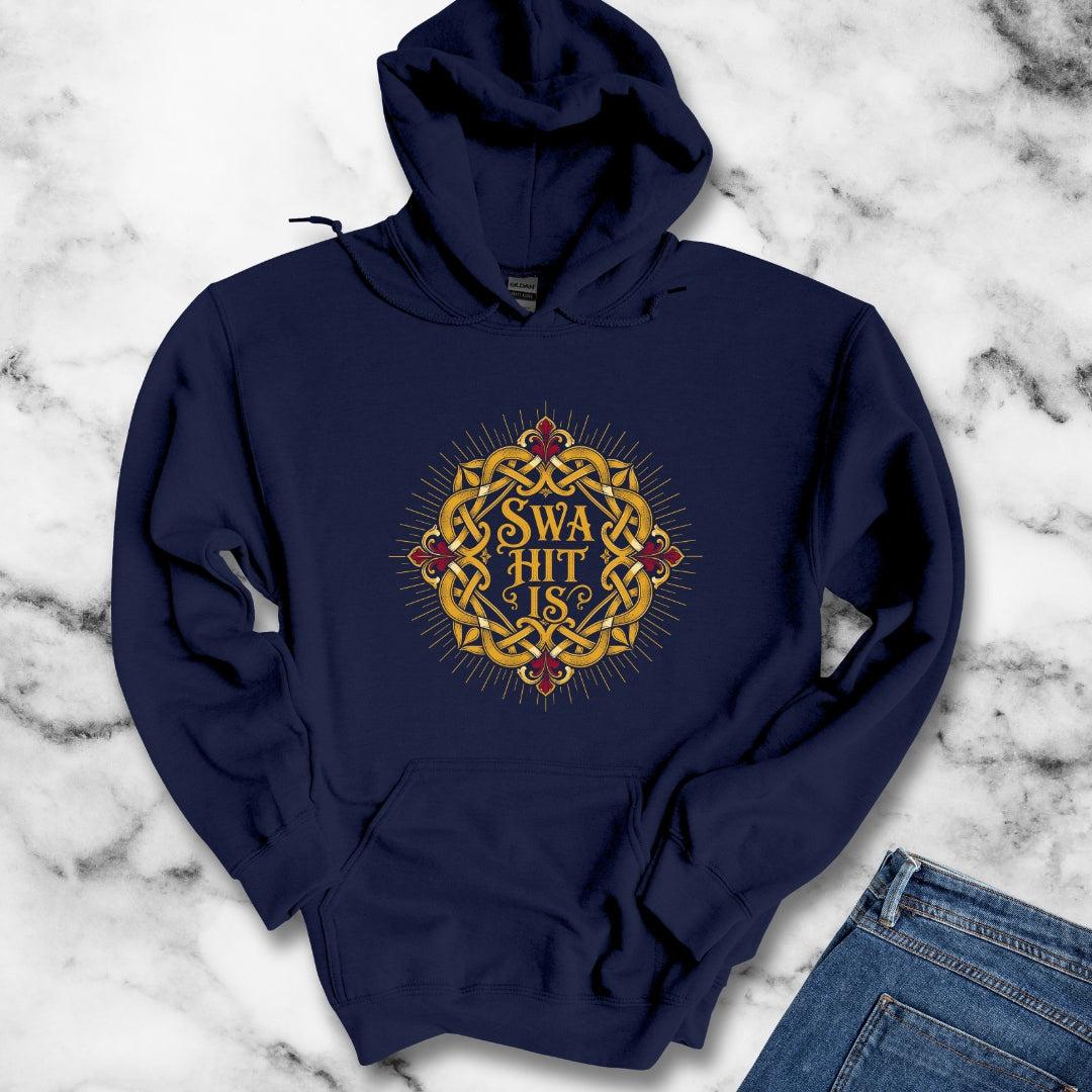 As It Is Old English Hoodie